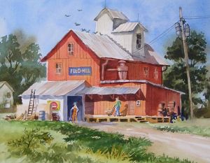 Beauford Feed Mill 2 by David P. Anderson